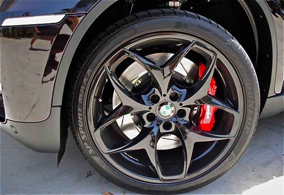Perfect Genuine OEM FACTORY Gloss BLACK BMW X5 21 inch Style 215 WHEELS TIRES X6 eBay